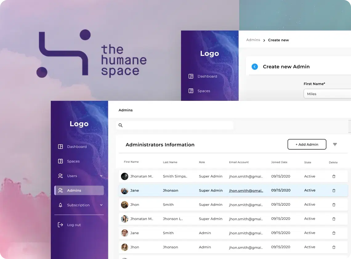 The Humane Space background