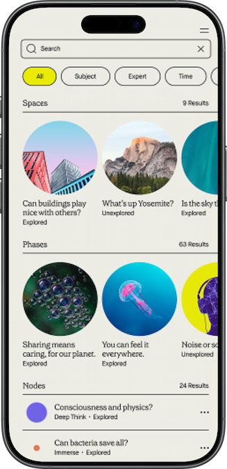 The Humane Space app - step 2